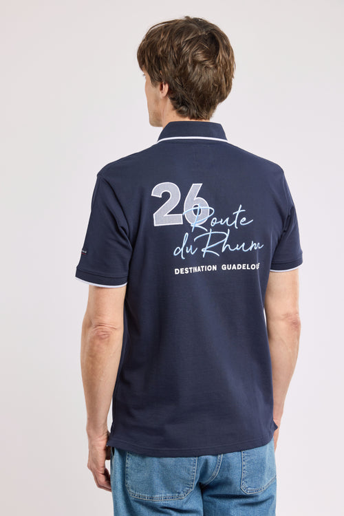 armor-lux-polo-homme-brod-route-du-rhum-coton image 3