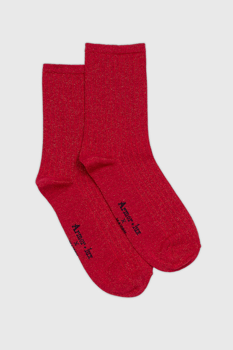armor-lux-x-maison-broussaud-chaussettes-femme-c-te-lurex image 2