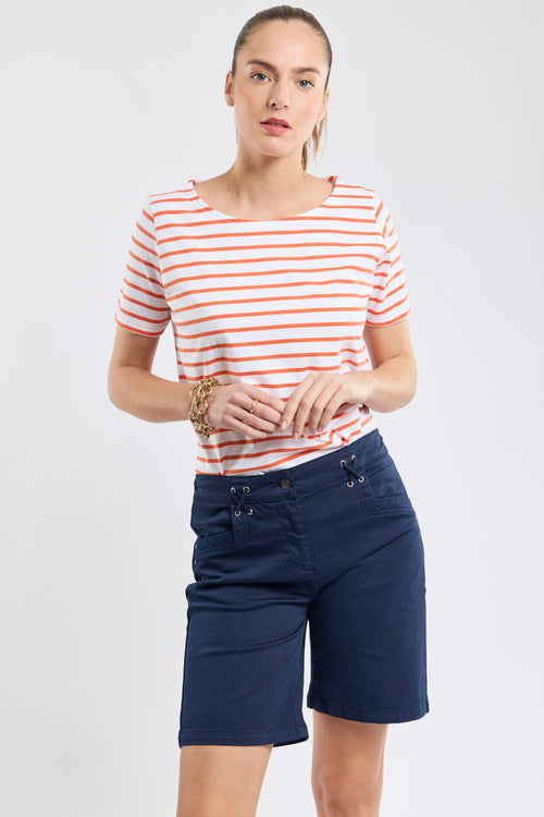 armor-lux-amiral-marini-re-femme-manches-courtes-coton-l-ger-t image 6