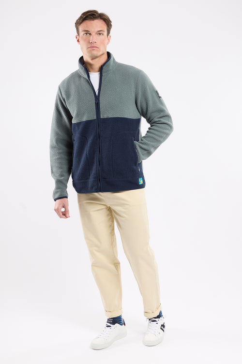 armor-lux-veste-polaire-doubl-e-bicolore-100-polyester-recycl image 4