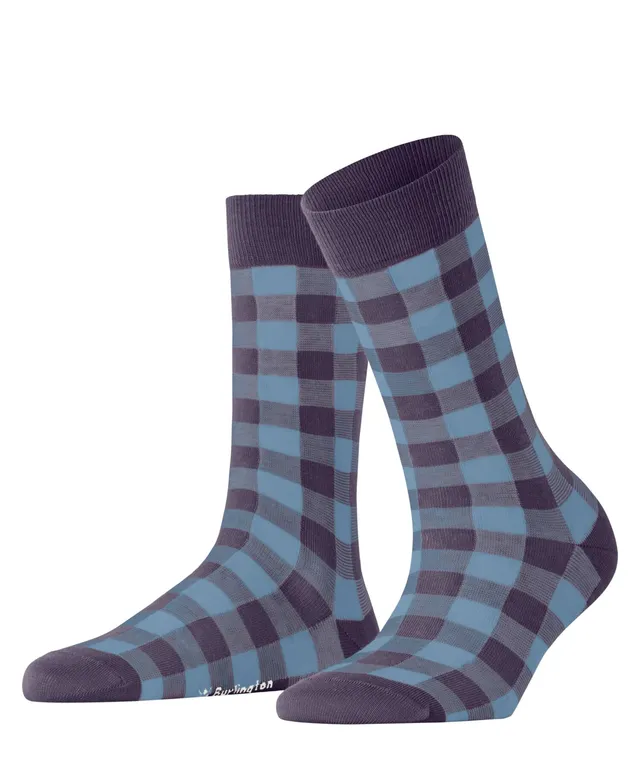 burlington-vichy-chaussettes-femme-coton-wineberry-36-41 image 1