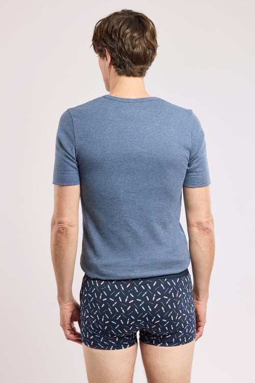 armor-lux-boxer-imprim-poissons-coton-l-ger-homme image 5