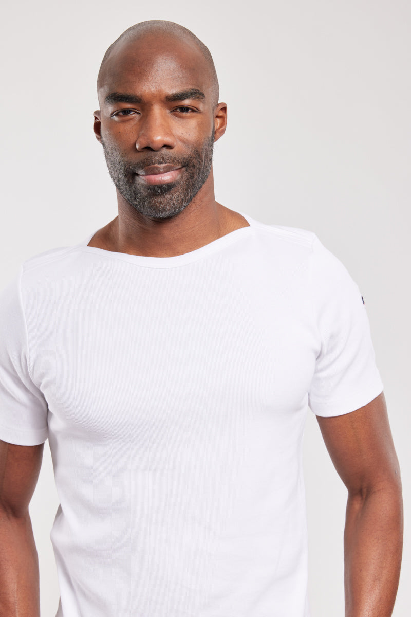 armor-lux-t-shirt-carantec-homme-col-brando-coton image 2