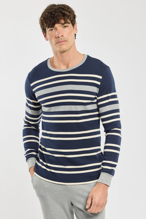 armor-lux-pyjama-jogging-homme-coton-interlock-ray image 4