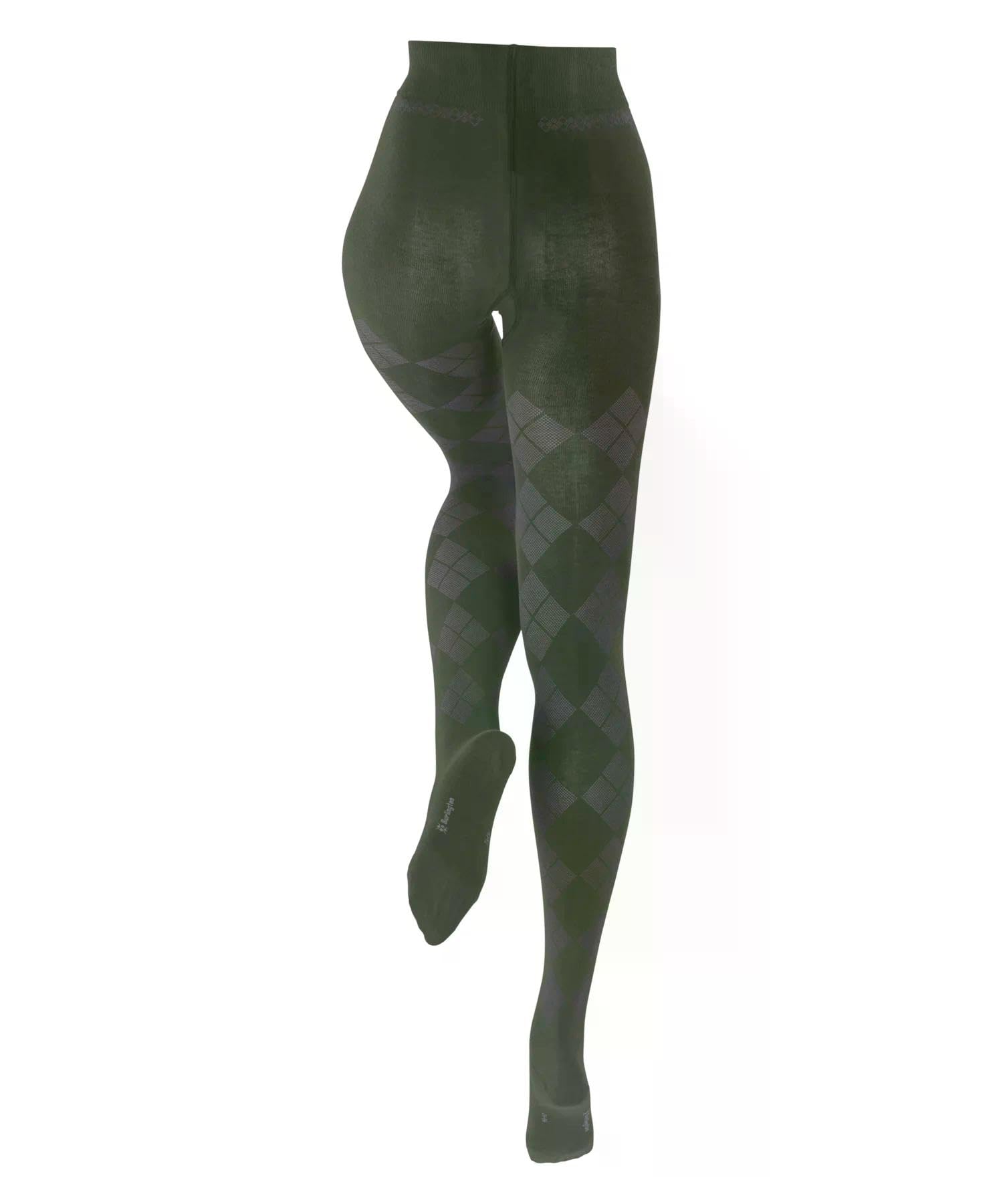 burlington-elegant-essence-collants-femme-44-46-vert-khaki-green image 2