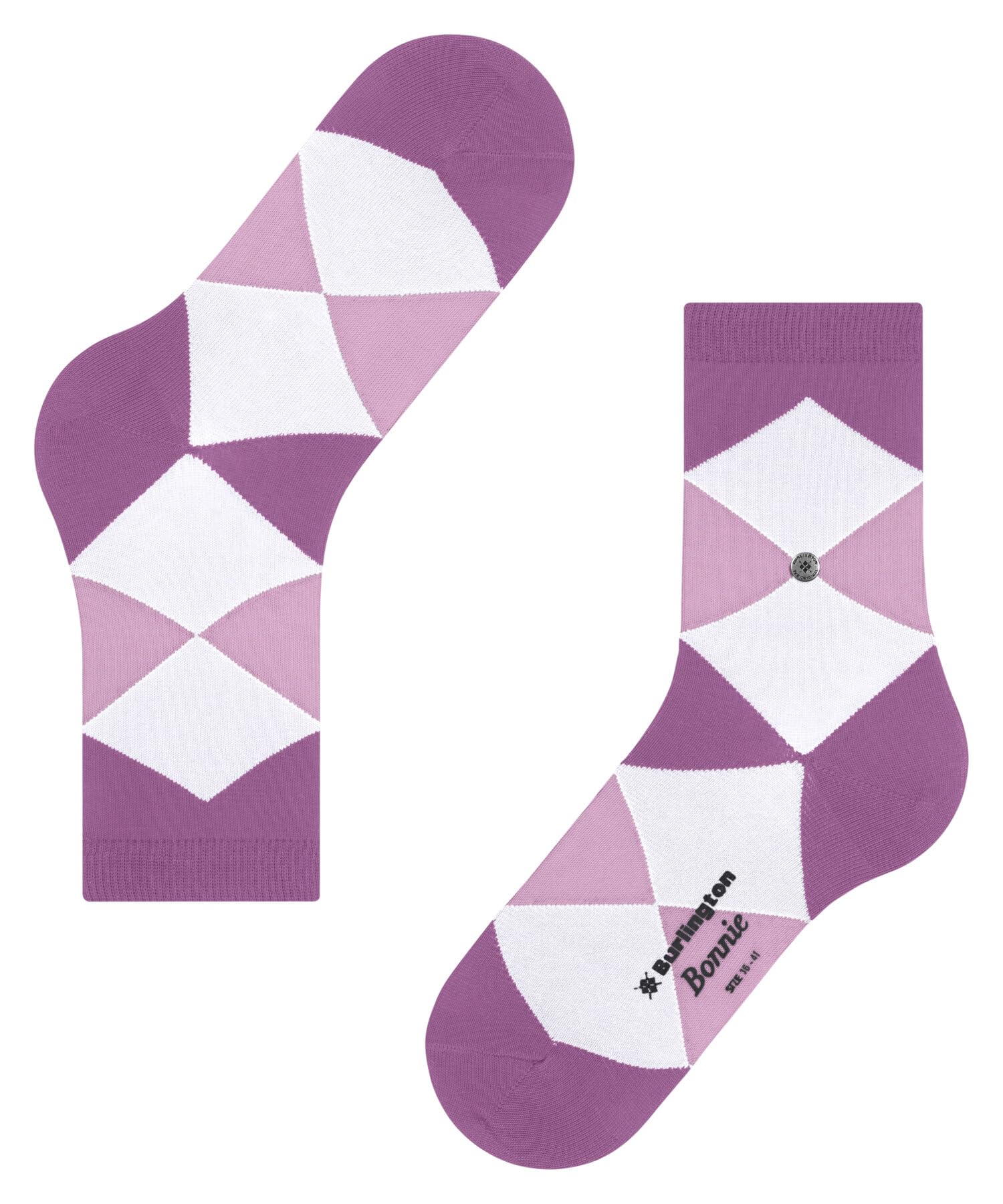 burlington-bonnie-chaussettes-femme-coton-fantaisie-rouge-cranberry-8043-36-41 image 5