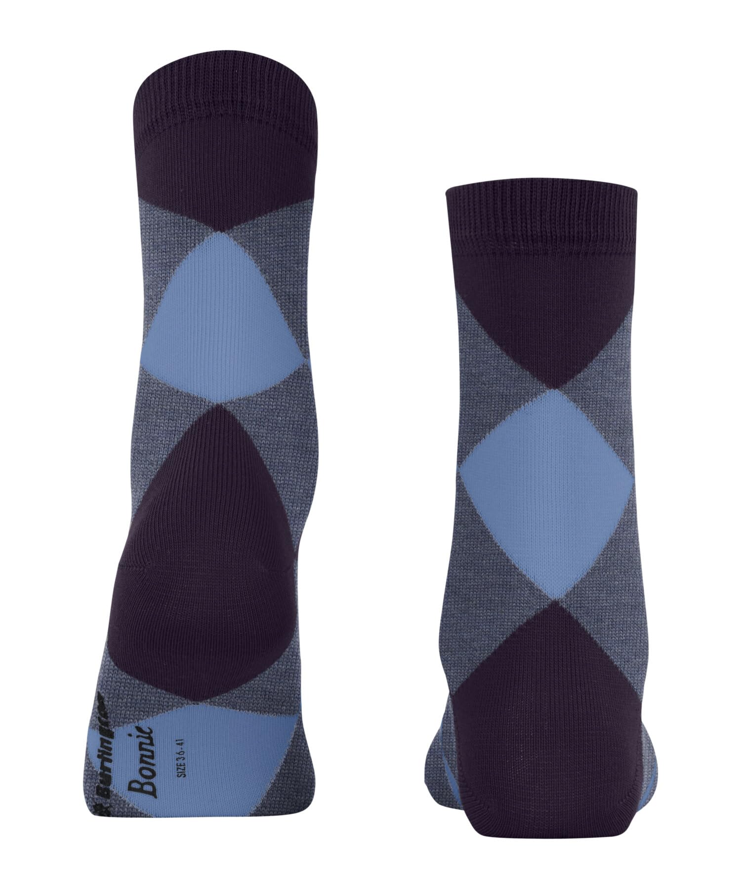 burlington-bonnie-chaussettes-femme-coton-bio-rouge-wineberry-8761-36-41 image 2