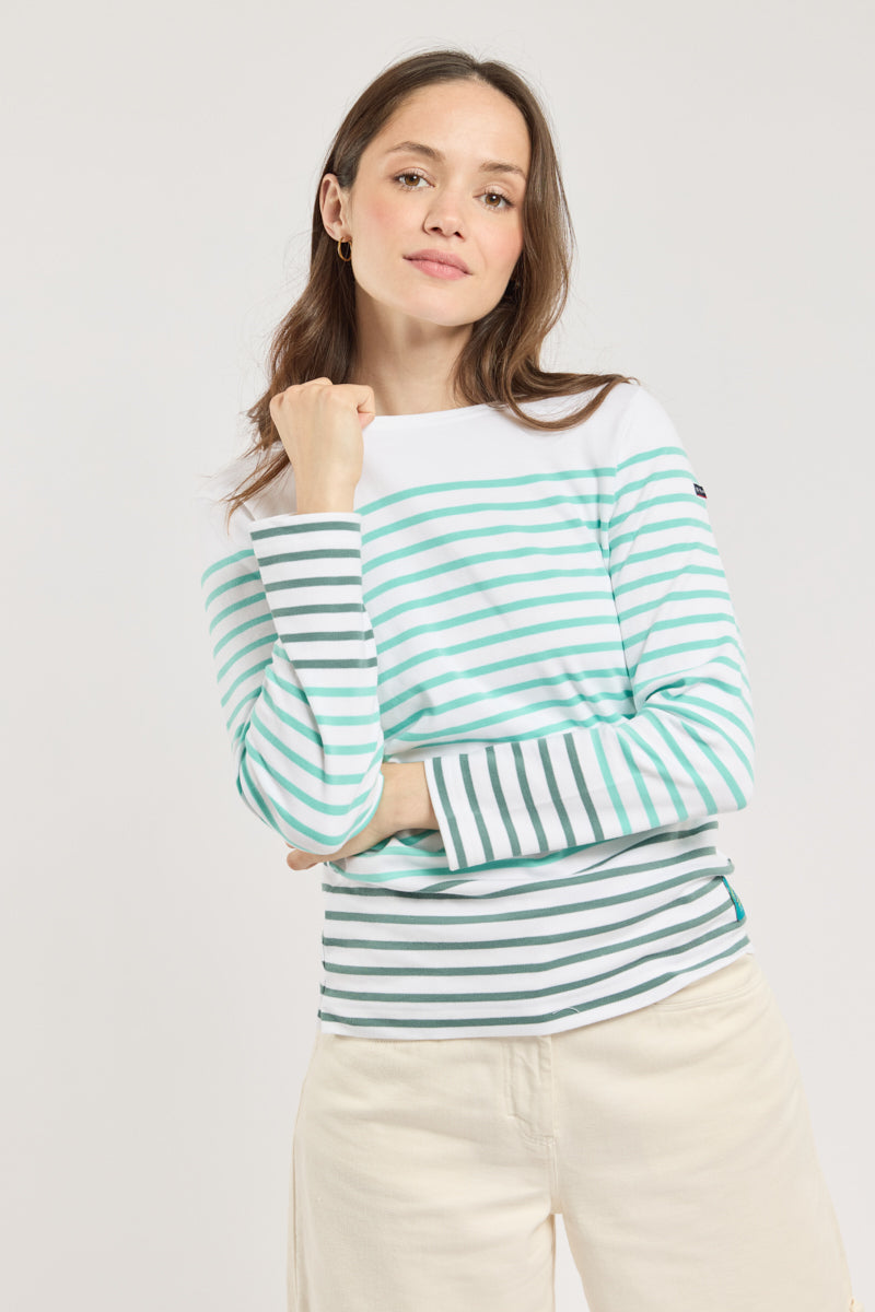 armor-lux-amiral-marini-re-femme-bicolore-coton-pais image 1