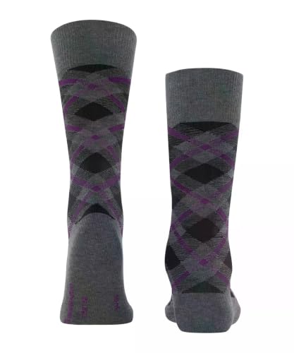 burlington-tartan-chaussettes-homme-gris-dark-grey-3970-40-46 image 7
