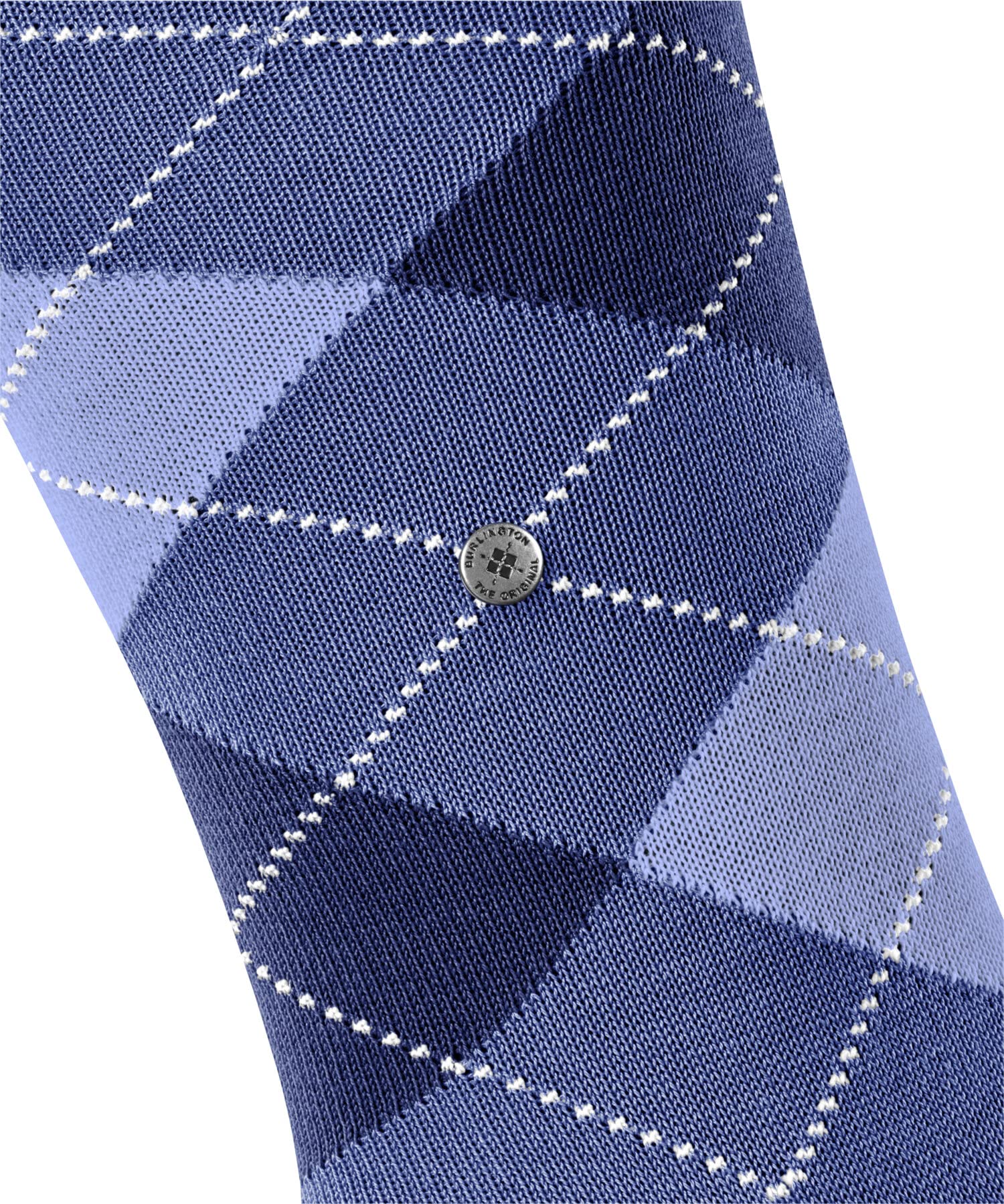 burlington-manchester-chaussettes-longues-homme-coton-bleu-water-6550-40-46 image 5