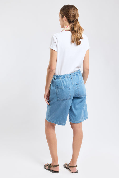 short-marin-femme-armor-lux-denim-l-ger-boutons-bois-taille-38 image 3