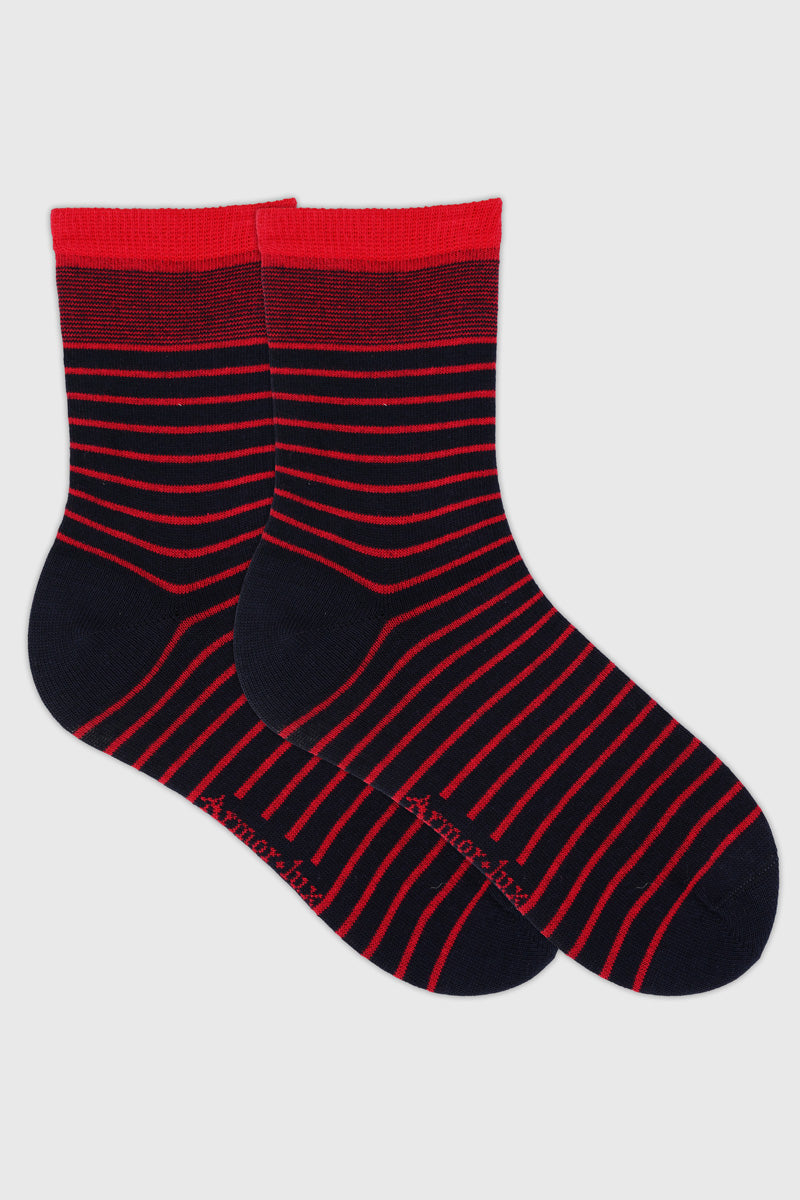 armor-lux-chaussettes-ray-es-coton-femme-35-42-7 image 1