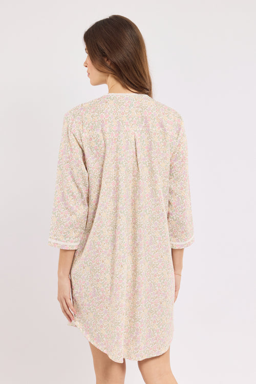 armor-lux-chemise-de-nuit-petites-fleurs-100-coton image 5
