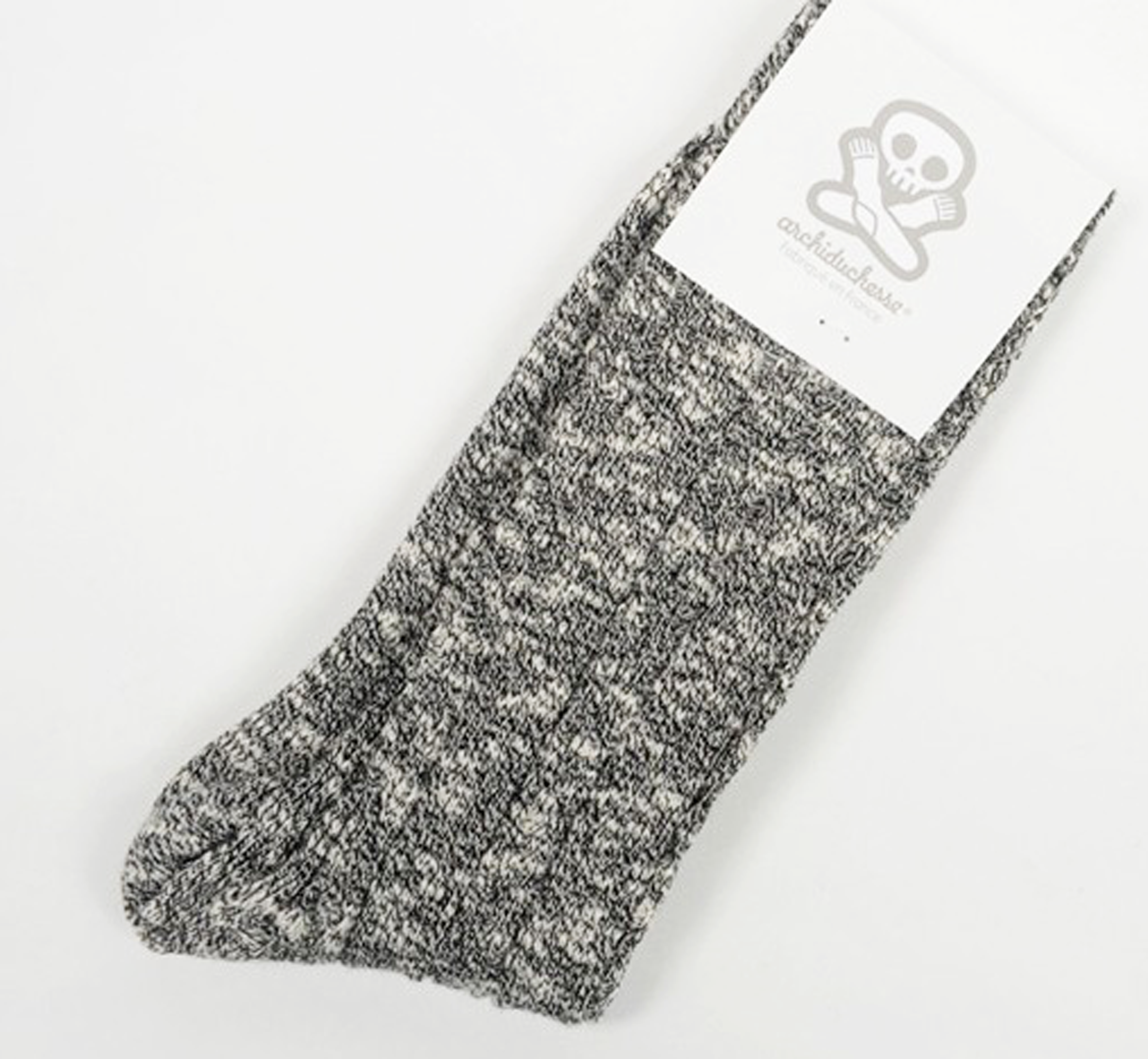 archiduchesse-d-hiver-noir-chaussettes-cocooning-chaudes image 4