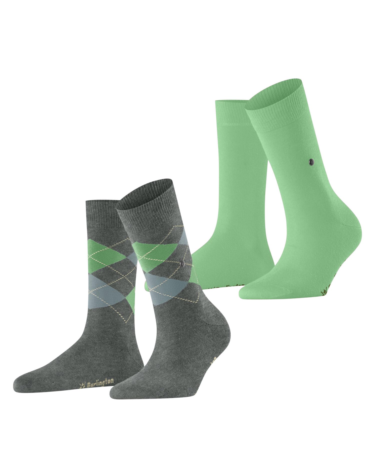 burlington-everyday-mix-2-pack-chaussettes-femme-coton-respirant image 6