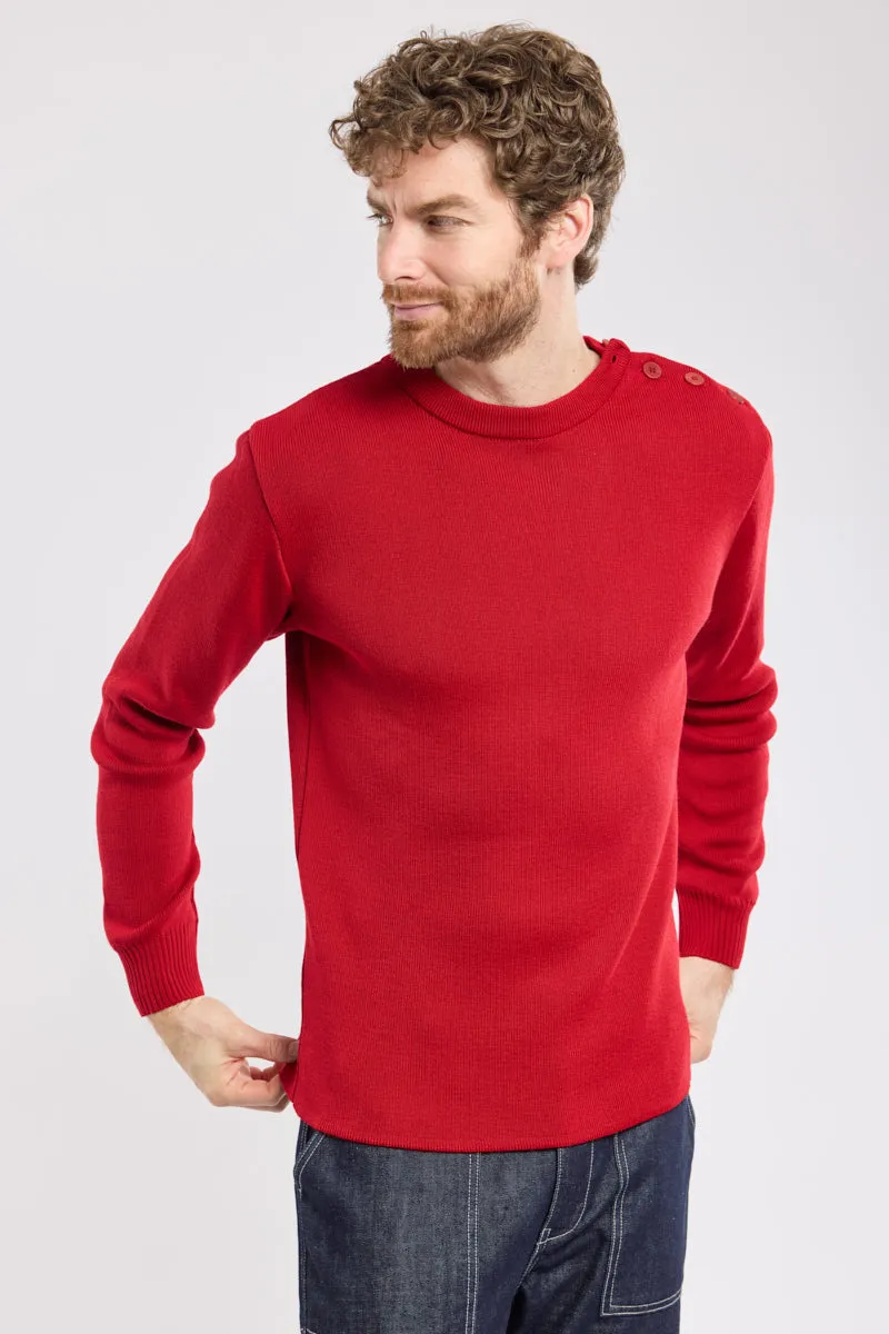 armor-lux-pull-marin-uni-paimpol-homme-laine image 1