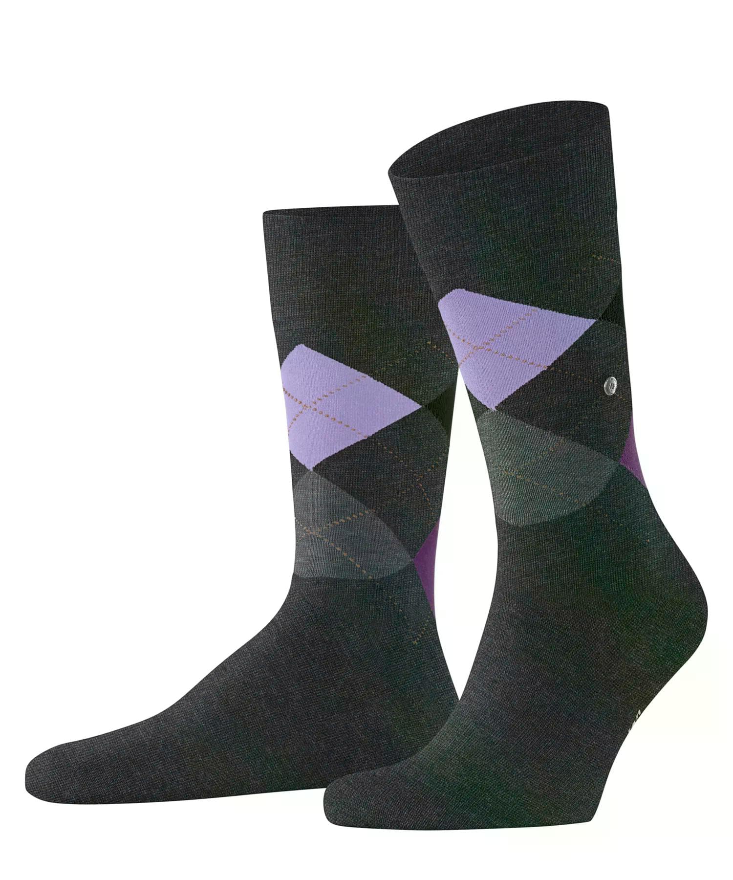burlington-king-chaussettes-homme-coton-gris-oil-3986-40-46 image 1