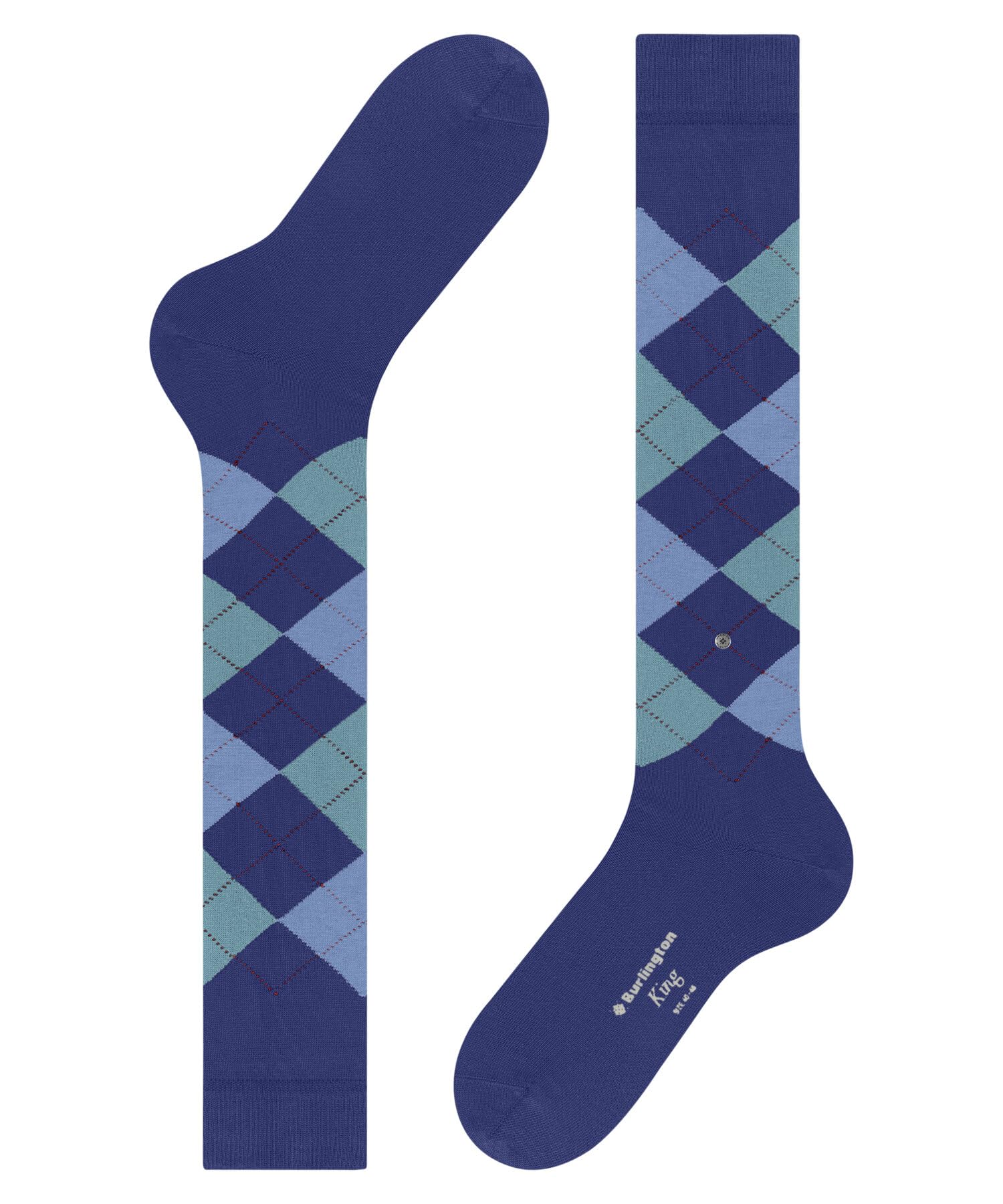 burlington-king-chaussettes-longues-homme-coton-respirant-taille-unique image 5