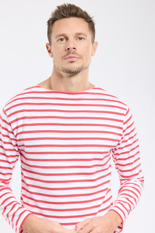 armor-lux-marini-re-homme-coton-rustique-manches-longues-3 image 3