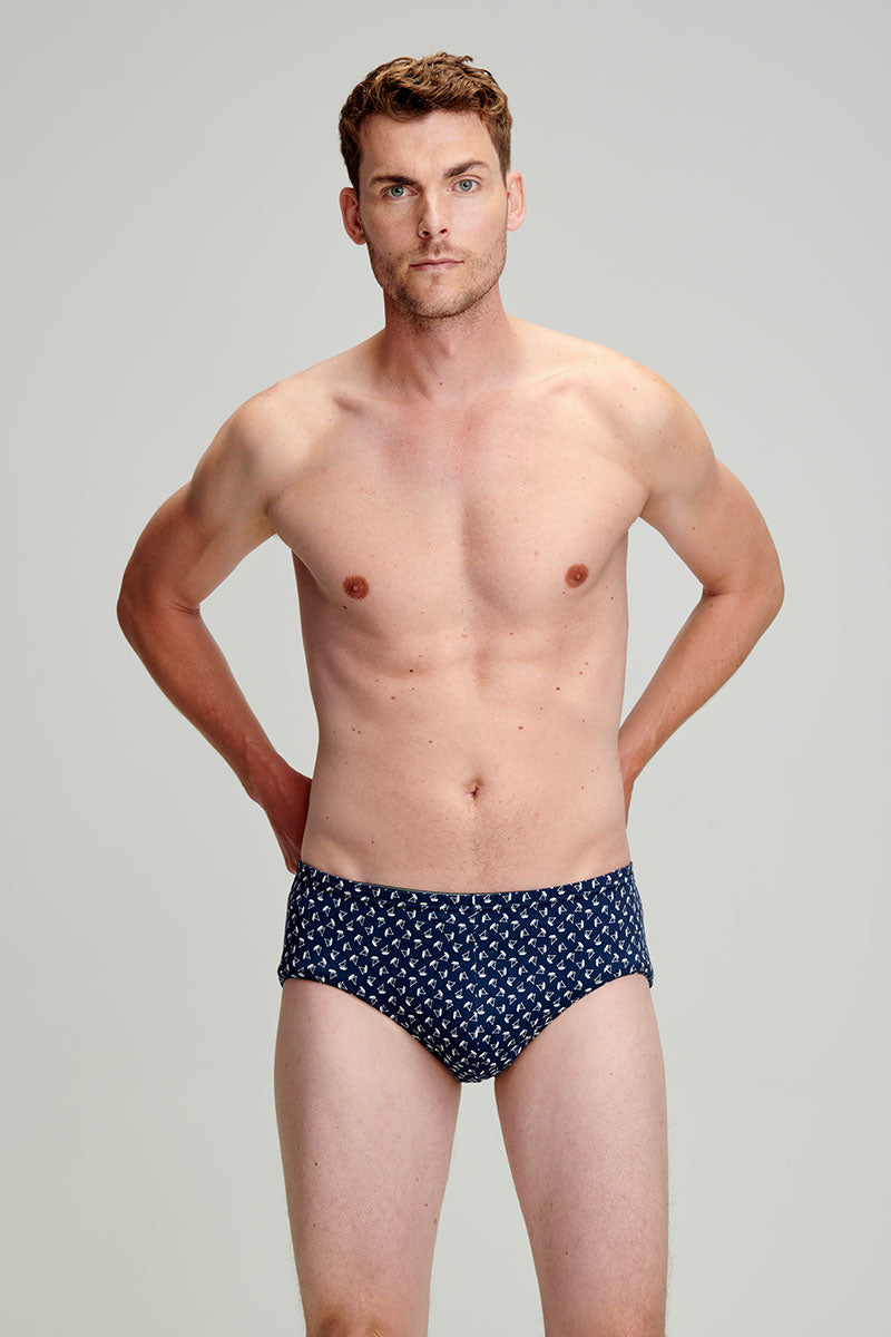 armor-lux-slip-homme-motifs-voiliers-coton-bio image 1