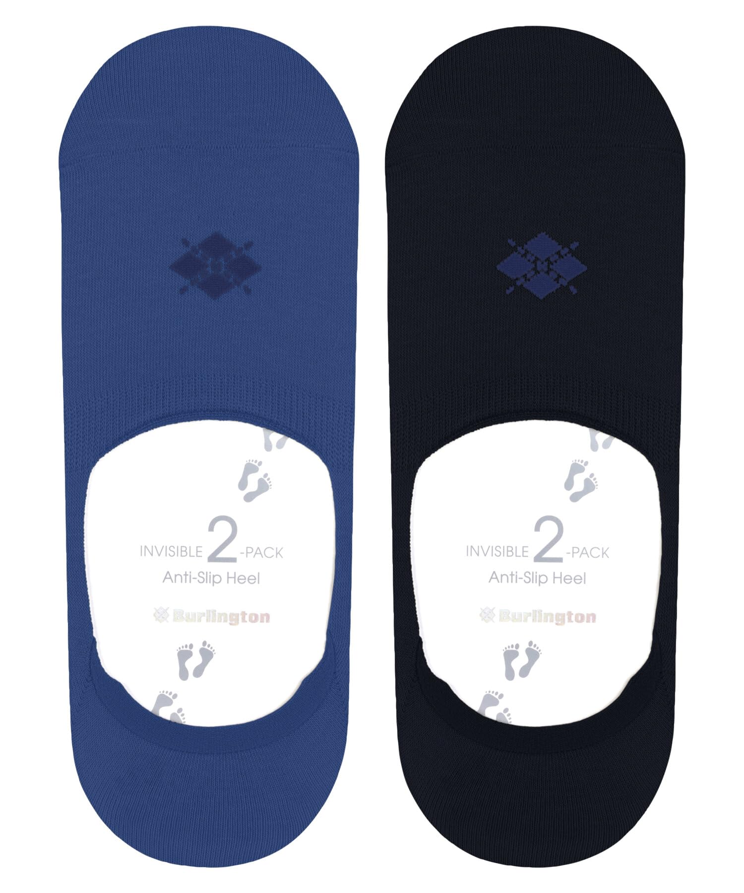 burlington-everyday-multipack-m-chaussettes-invisibles-homme-2-paires-bleu-medit image 5