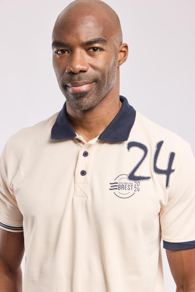armor-lux-polo-manches-courtes-brest-2024-coton-homme image 3