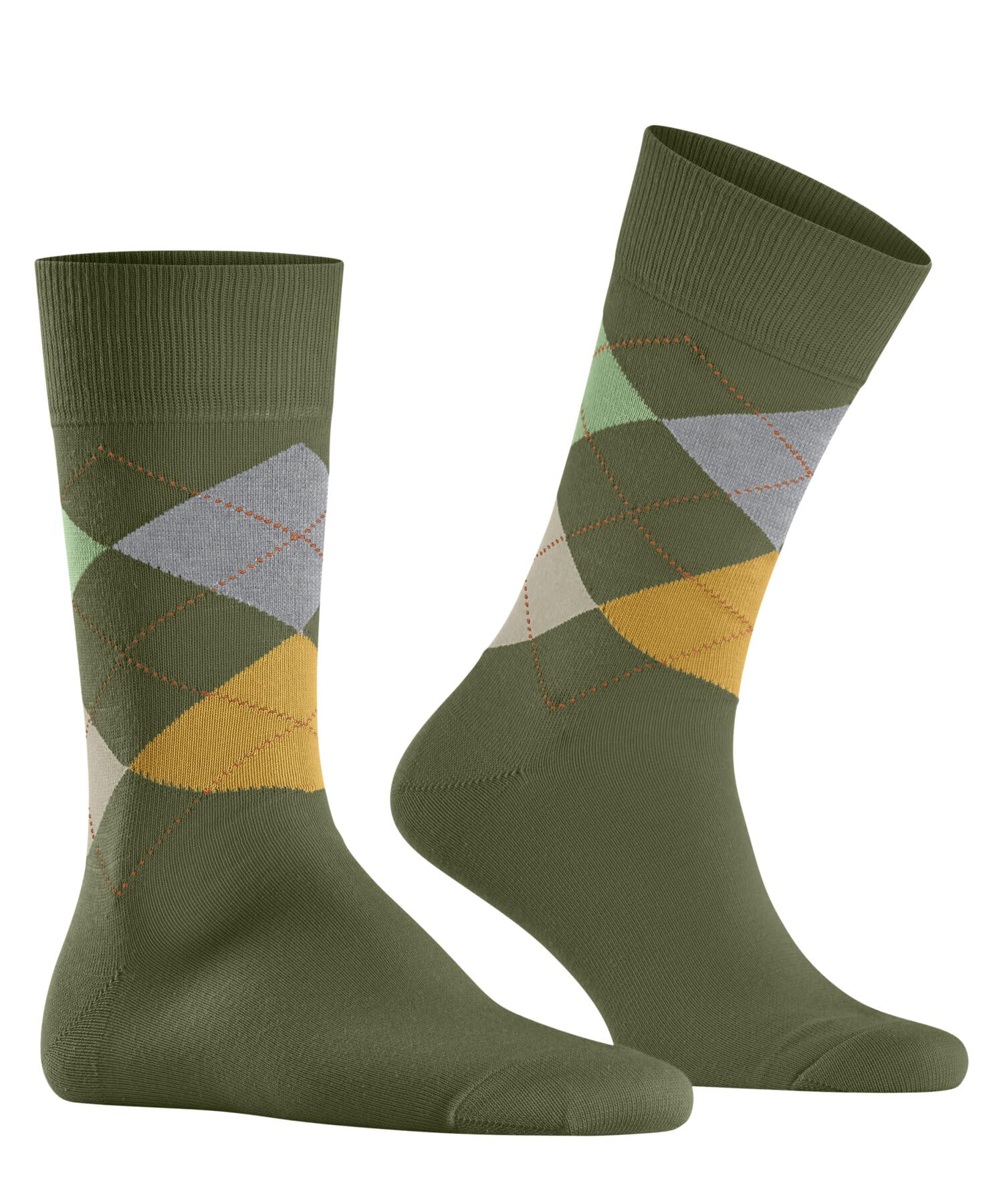 burlington-king-chaussettes-homme-vert-lime-green-7473-40-46-1-paire image 4