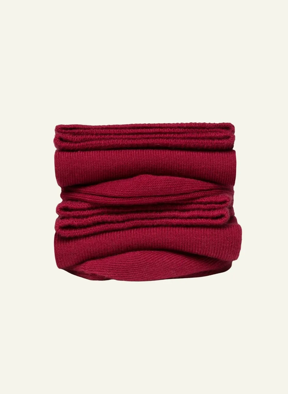 archiduchesse-scarlett-o-lala-chaussettes-courtes-coton-rouge image 1