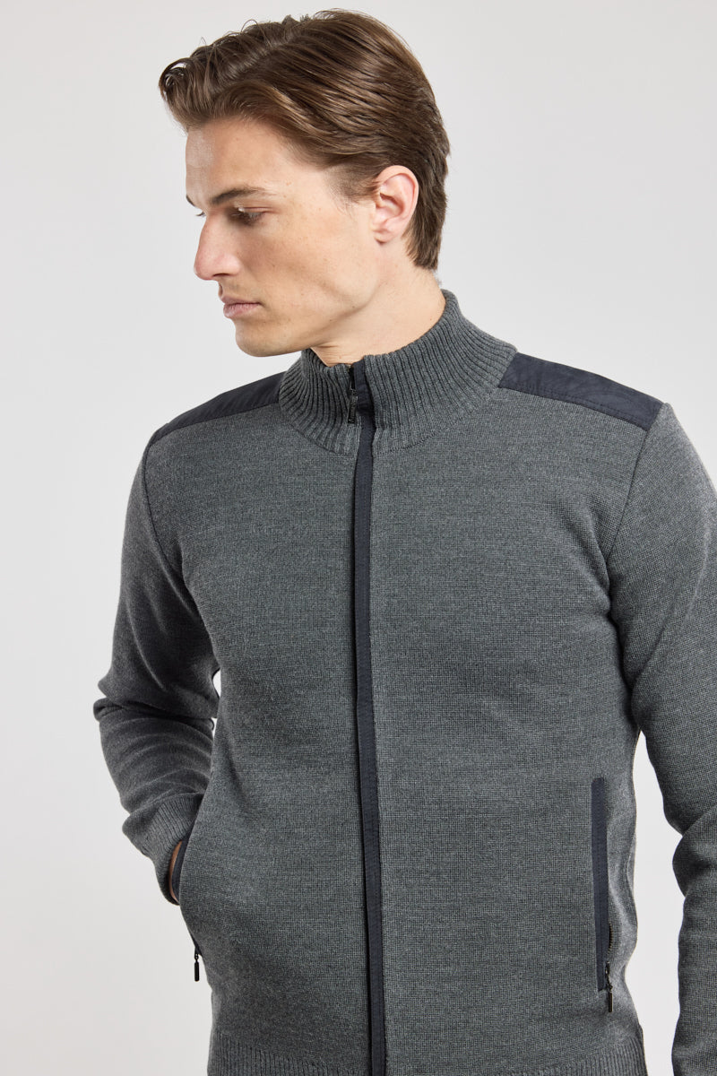 armor-lux-cardigan-zipp-haute-densit-homme image 2