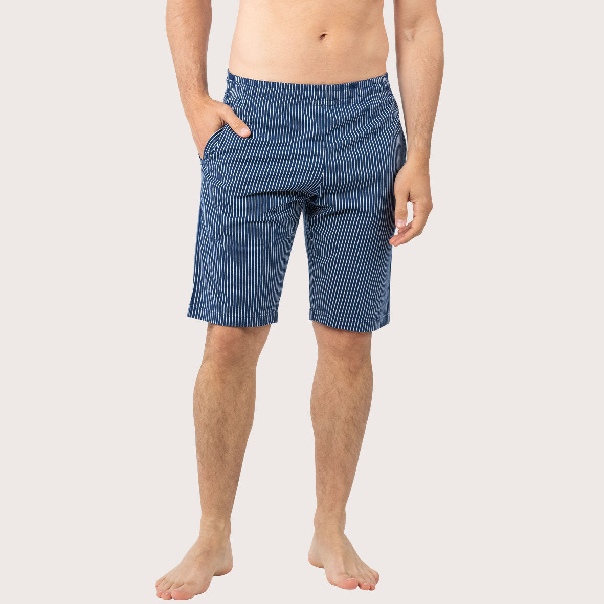 eminence-pyjama-court-homme-coton-bio-t-shirt-short-ray image 2