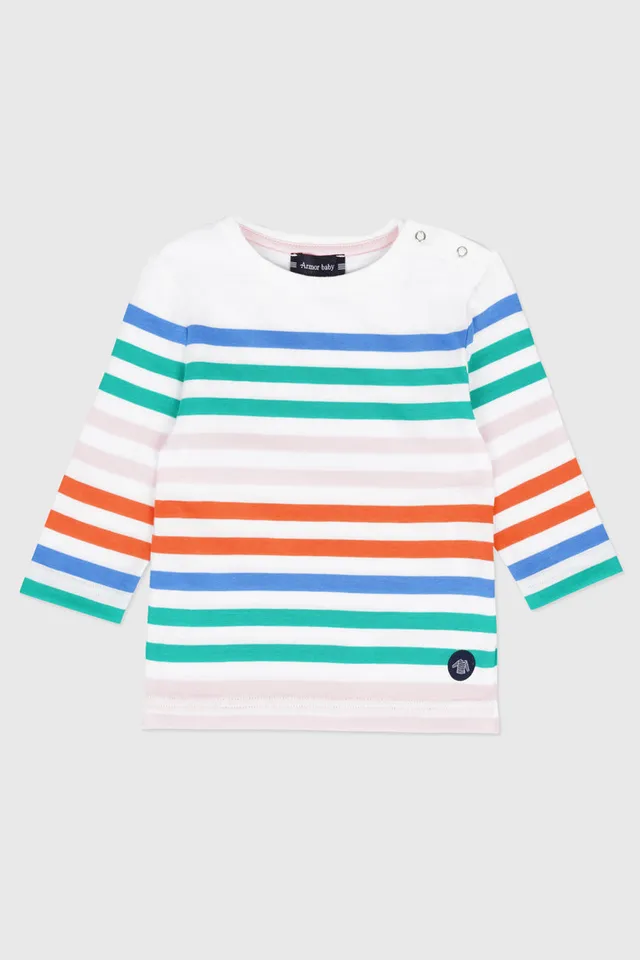 armor-lux-marini-re-multicolore-baby-coton-l-ger-4-couleurs image 1