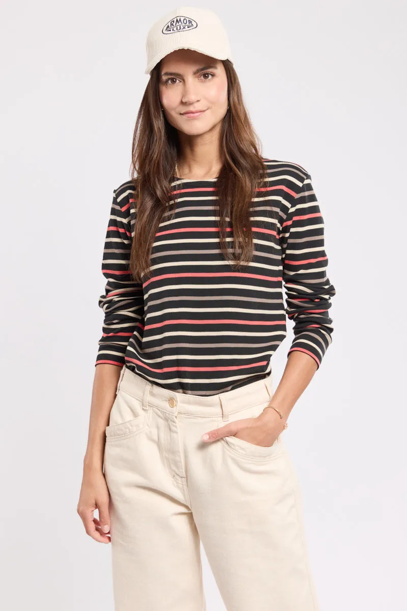 armor-lux-marini-re-tricolore-femme-coton-pais-235g-2 image 1