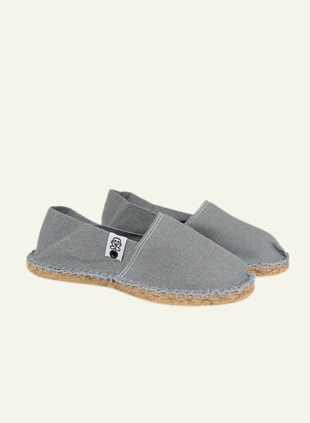 archiduchesse-espadrille-gris-cumulus-toile-coton-r-g-n-r image 1