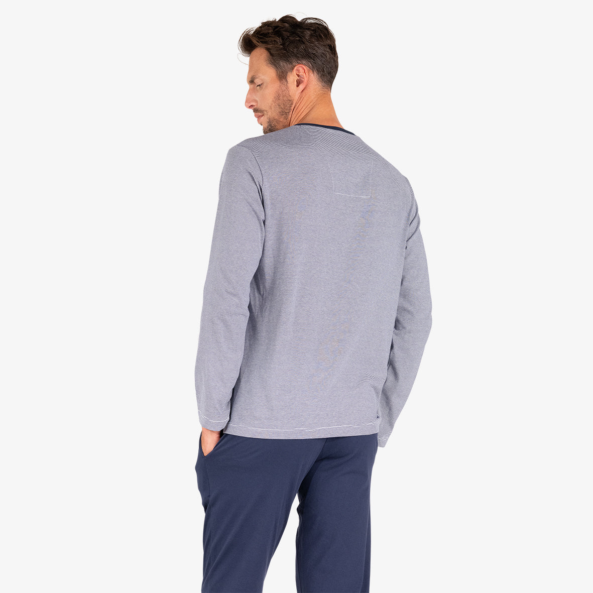 eminence-l-intemporel-pyjama-long-marini-re-homme image 5