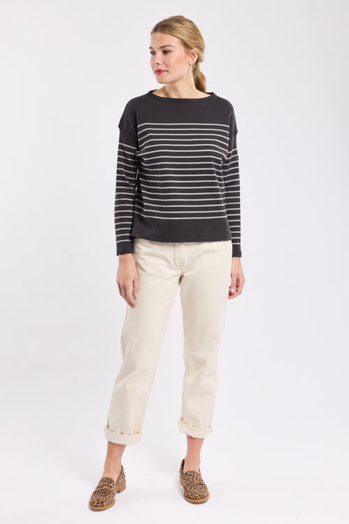armor-lux-marini-re-femme-coton-interlock-col-bateau image 4
