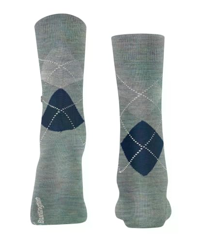 burlington-melange-marylebone-chaussettes-femme-laine-bleu-pigeon-blue-36-41 image 7