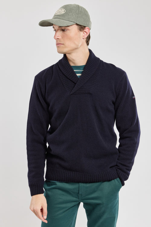 armor-lux-pull-homme-col-ch-le-100-laine-coupe-droite image 4