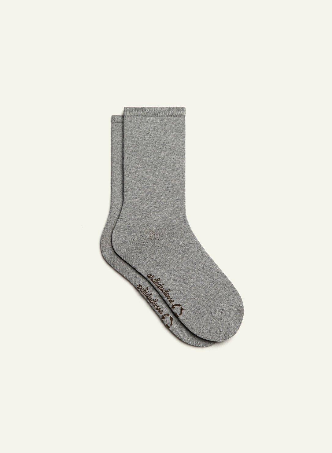 archiduchesse-gris-s-lectif-chaussettes-courtes-coton-recycl image 2