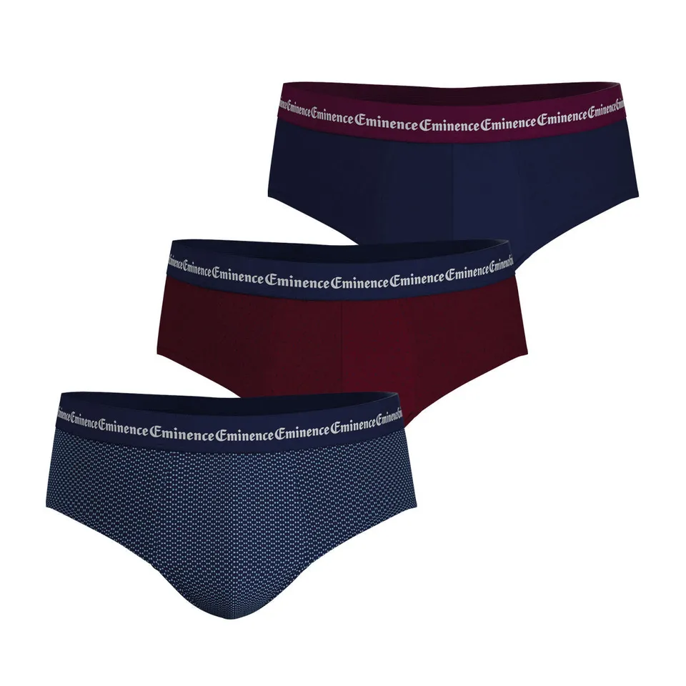 eminence-business-print-lot-de-3-slips-homme-motifs image 1