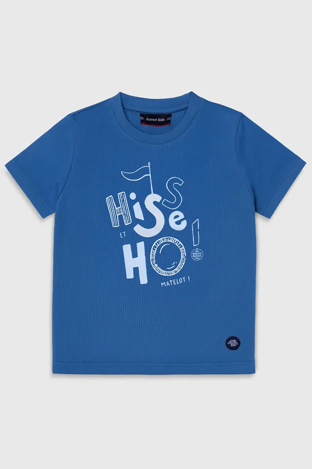 armor-lux-amb-t-shirt-kids-hisse-et-ho-coton-manches-courtes image 1