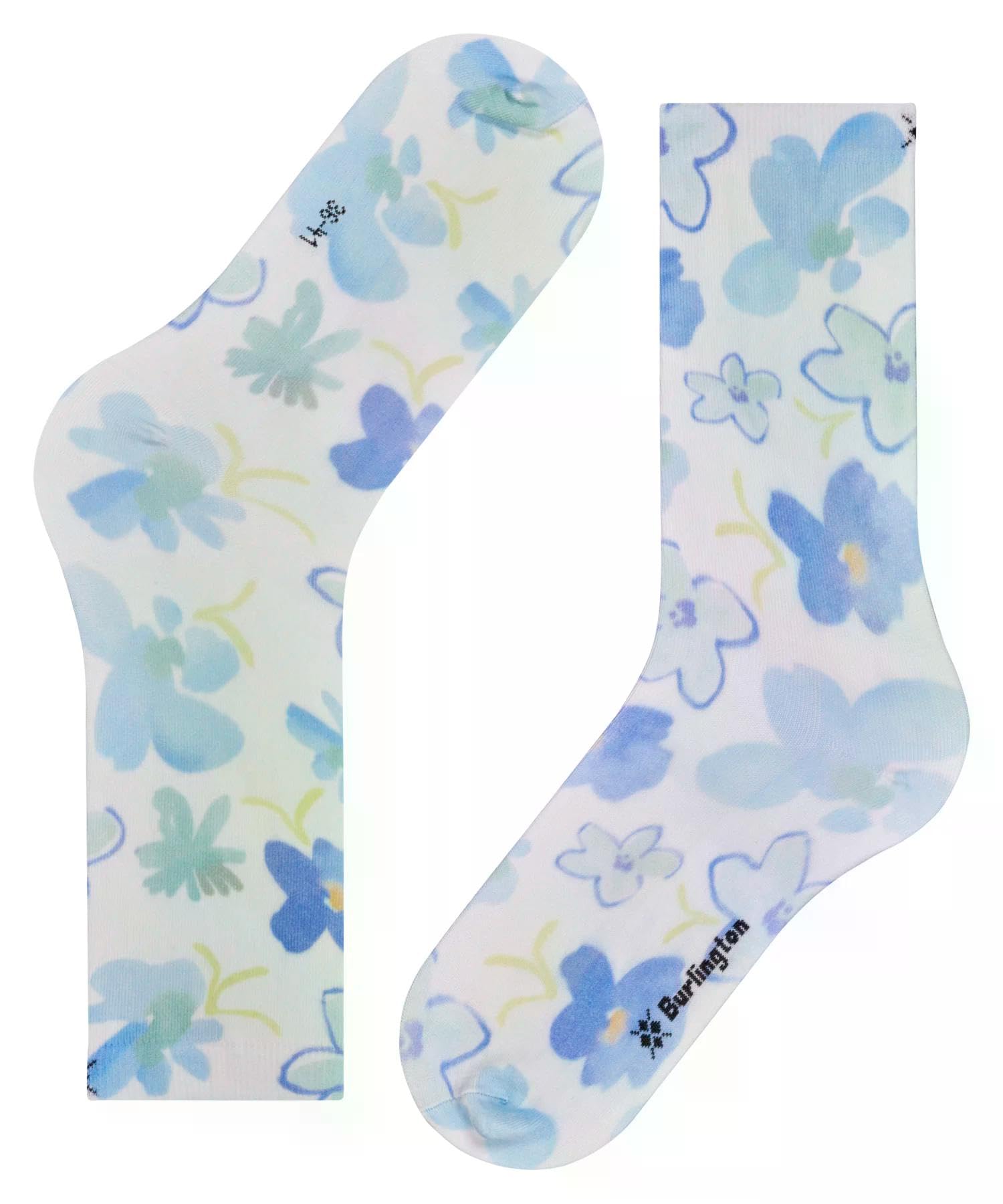 burlington-garden-bloom-chaussettes-femme-coton-fantaisie-blanc-white-2006-36-41 image 6