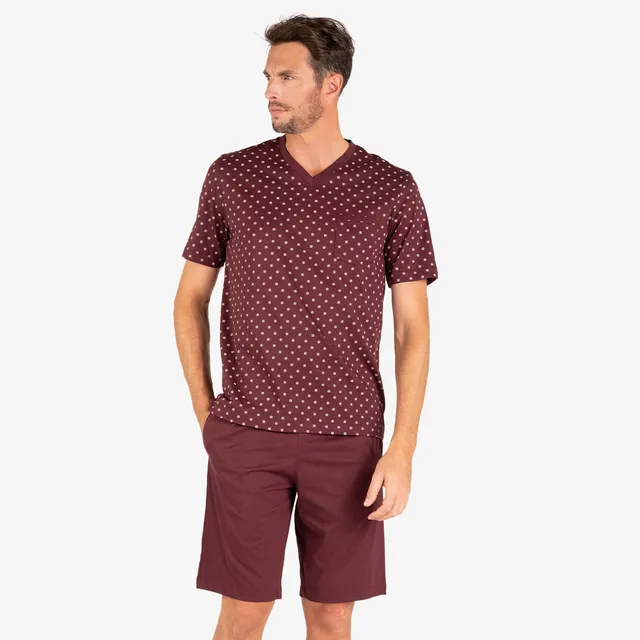 pyjama-court-homme-merceris-heritage-eminence image 1