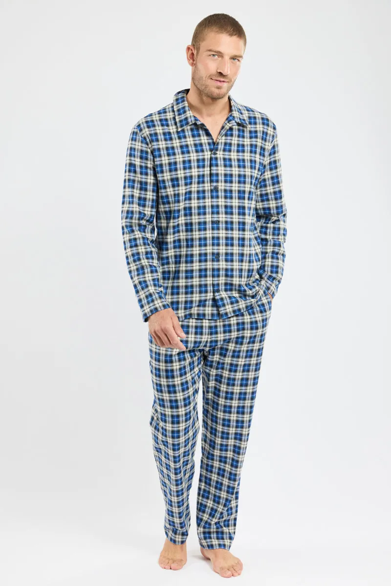 armor-lux-pyjama-carreaux-homme-100-coton image 1