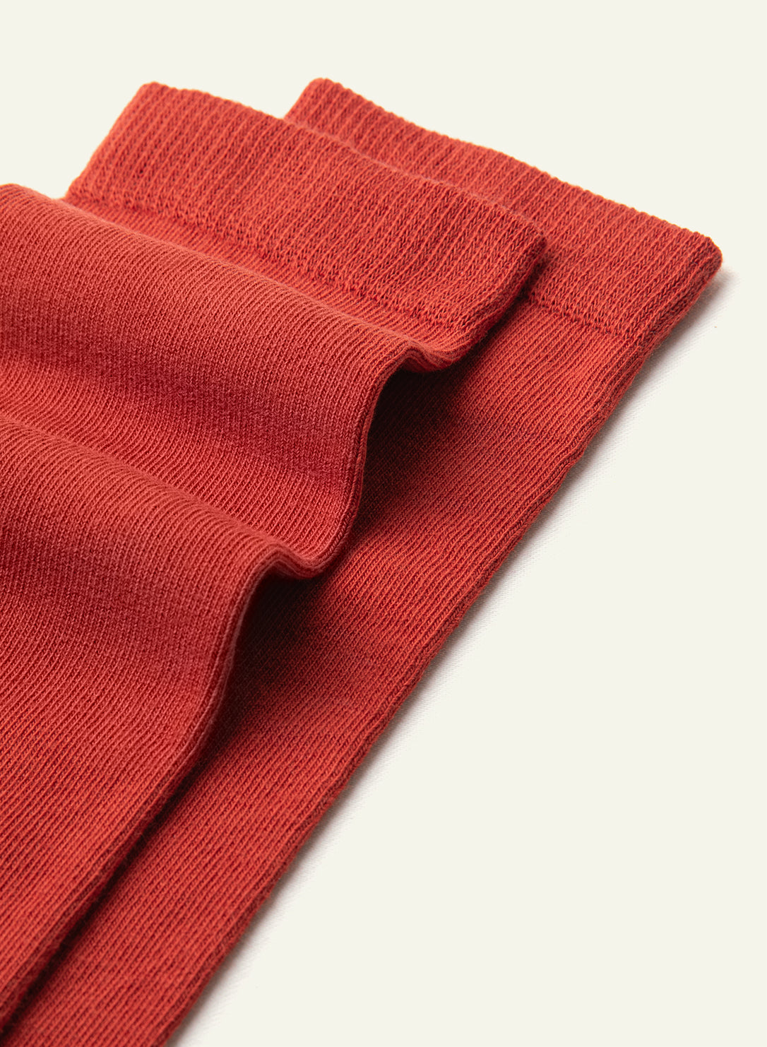 archiduchesse-rouge-brique-chaussettes-de-ville-coton-unisexe image 4