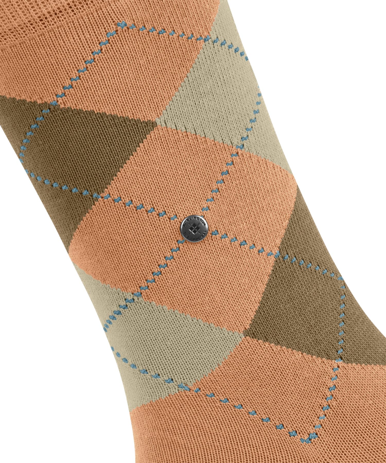 burlington-queen-chaussettes-femme-orange-peach-8766-36-41 image 3