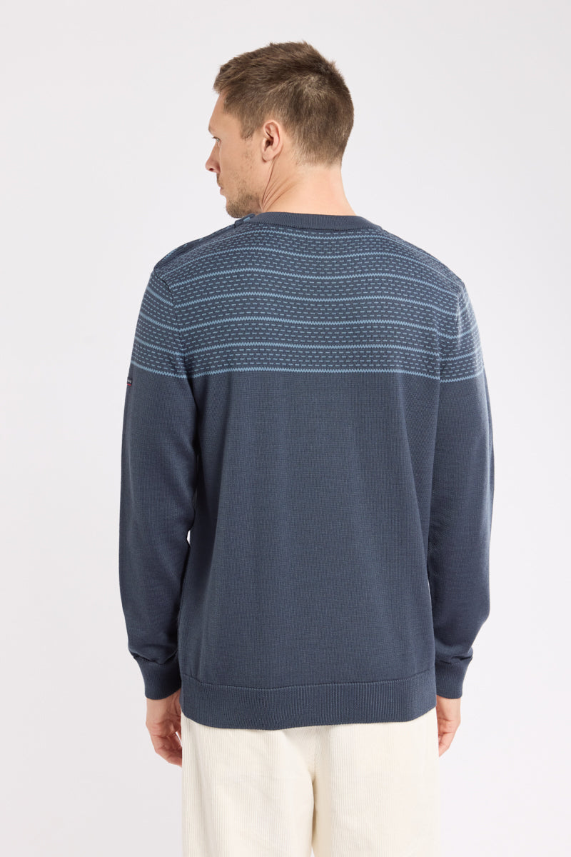armor-lux-pull-marin-jacquard-homme-laine image 4