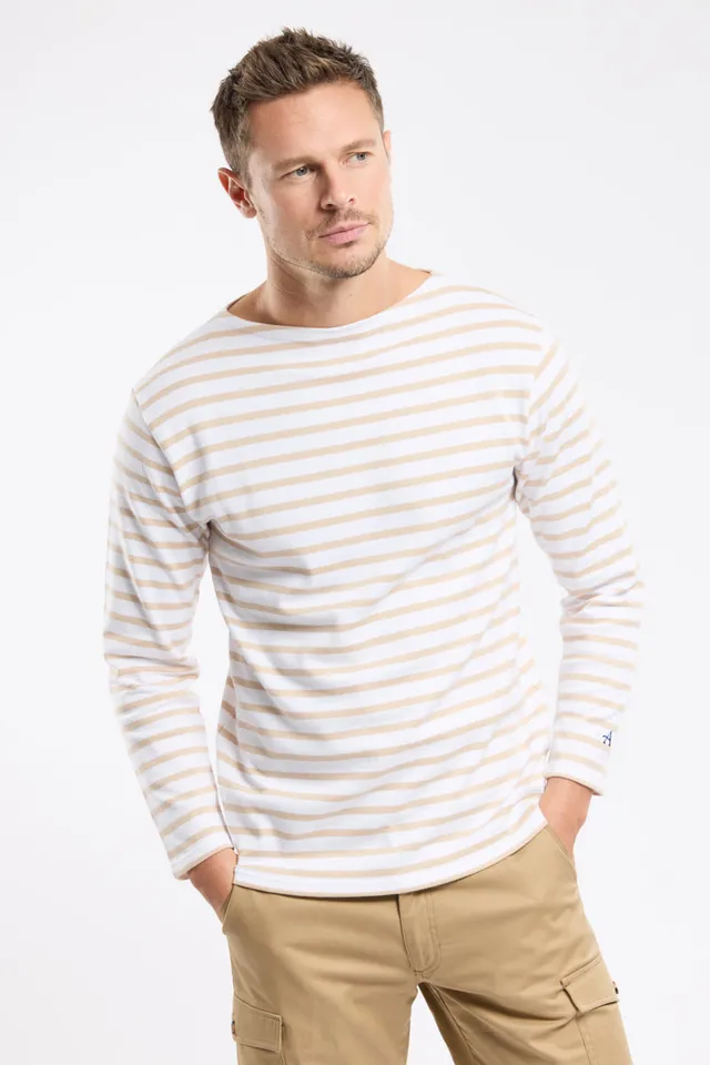 armor-lux-marini-re-homme-coton-rustique-manches-longues-4 image 1