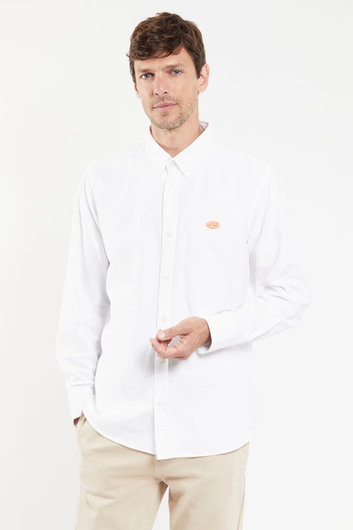 armor-lux-chemise-droite-col-souple-homme-coton-oxford image 2