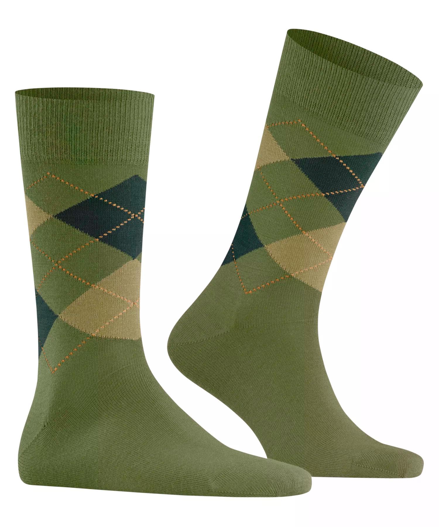 burlington-edinburgh-chaussettes-homme-vert-jade-7685-40-46 image 3