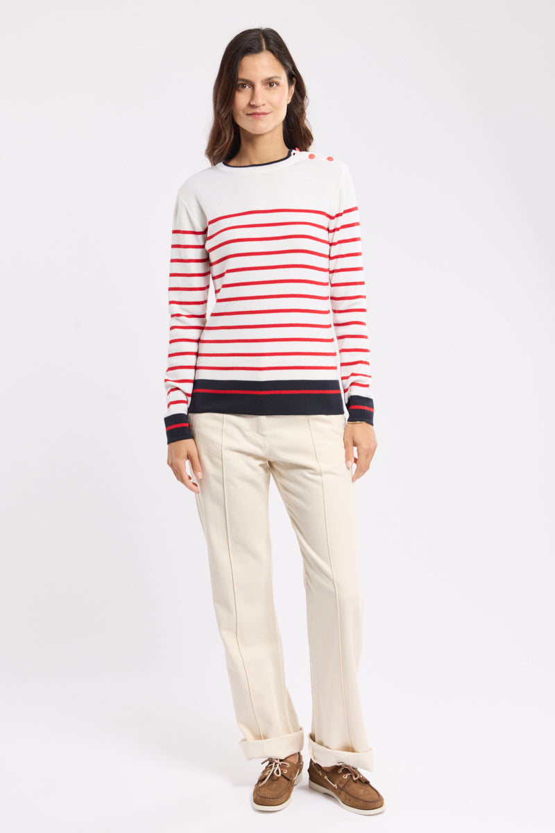 armor-lux-pull-marin-ray-femme-briac-100-laine-m-rinos image 3